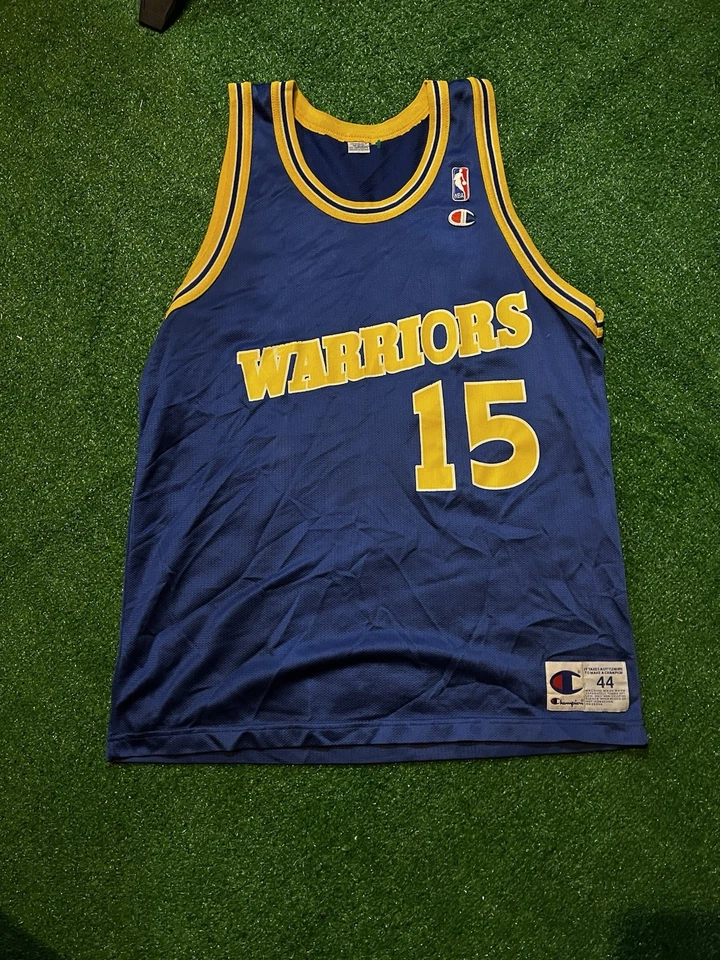 Camiseta de colección Warriors Champions Latrell Sprewell #15 Foto 1 de 4