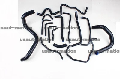 Silicone Radiator Hose Kit Black For Toyota Celica GT GT-S 2000-2005 - Image 1 of 4