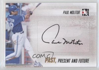 2013 ITG Past Present and Future Auto Paul Molitor #PPF-PM1 Auto HOF - Image 1 of 2