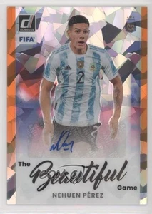 2022-23 Panini Donruss El Hermoso Juego Naranja Hielo Prizm Nehuen Pérez Automático - Imagen 1 de 4