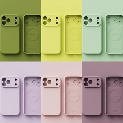 MARKENLOS Funda Silicona Líquida Magsafe Para iPhone 17 Pro Max Air 16 15 14 13 12 11 Case