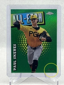 2025 Topps Chrome - Paul Skenes Green All Etch /99 Pirates CY Young MLB Green - Bild 1 von 7