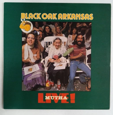 Black Oak Arkansas: Live! Mutha Lp Foto 1 de 4