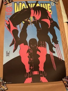 NEW Adam Kubert Wolverine #88 X/100 24 x 36" Deadpool Gallery Poster ScreenPrint - Picture 1 of 1