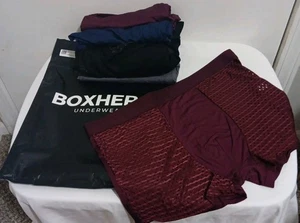 Box Hero Herren XL / XXL Atmungsaktiv Boxershorts Unterwäsche 9er Pack Neu Geöffnet Schwarz + - Bild 1 von 7
