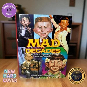 MAD for Decades 50 Years of Forgettable Humor from MAD Magazine Hardcover 2007 - Picture 1 of 12