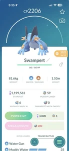 Swampart - Pokémon GO (Beschreibung lesen) - Bild 1 von 2