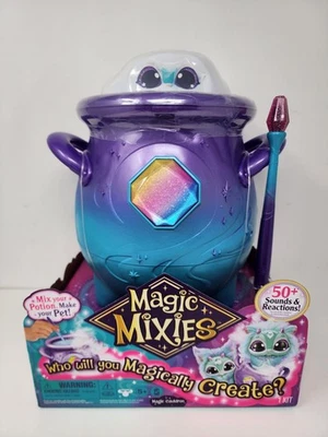 Magic Mixies Caldero Mágico Real Niebla Púrpura Interactivo 50+ Sonidos React Foto 1 de 4