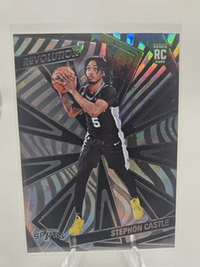 2024-25 Stephon Castle Astro Rookie Card Revolution Spurs Panini Nba - Picture 1 of 2
