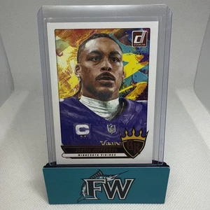 2025 Panini Donruss Gridiron Kings Justin Jefferson #GK-JJN NM Vikings - Picture 1 of 2