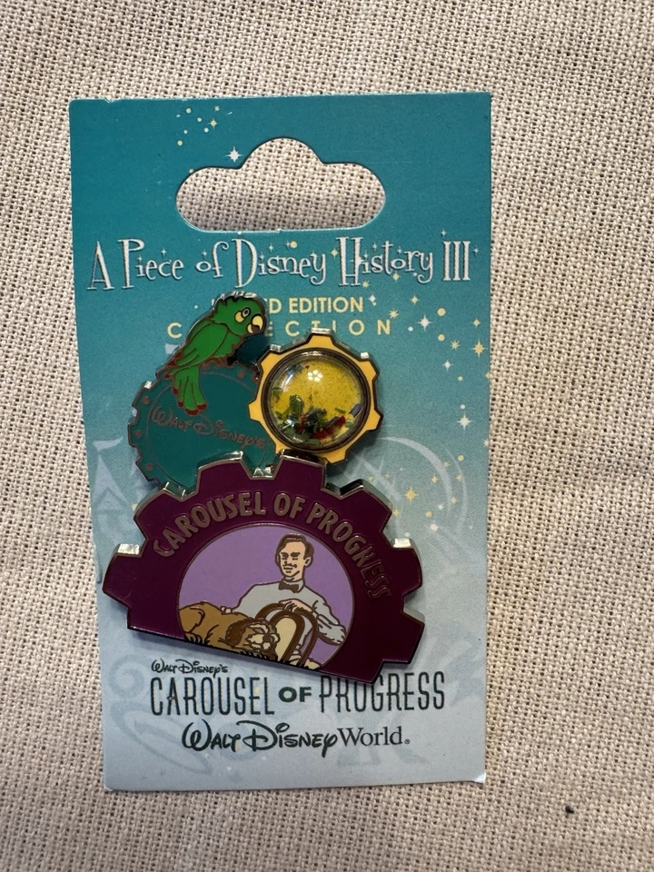 Заколка LE Carousel of Progress Rover Dog Piece of Walt Disney World History WDW POH - Изображение 1 из 1