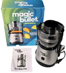 Magic Bullet Mini Entsafter MBJ100 frischer Saft Obst Gemüse Grün getestet funktioniert - Bild 1 von 19
