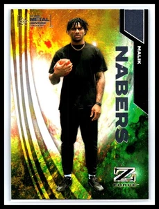 Malik Nabers 2024 Upper Deck SkyBox Metal Universe Champions Z-Force #Z-30 RC - Picture 1 of 10