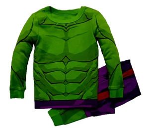 NEW Disney Store Incredible Hulk PJ Pal Costume Pajamas size 5 NWT - Picture 1 of 5