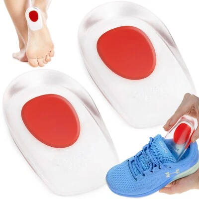 SULPO Fersenpolster - Geleinlagen gegen Fersensporn- Fersenkissen Silikon - Bild 1 von 4