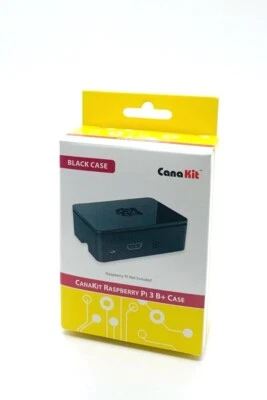 CanaKit - Premium Case for Raspberry Pi - Black NEW - Image 1 of 2