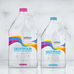 UltraClear Deep Pour Epoxy, River Table Casting Resin, Bubble-Free - 3 Gal. Kit - Picture 1 of 8