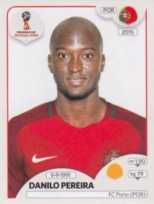PANINI FUßBALL FIFA WM 2018 RUSSIA Panini sticker football World Cup 2018 Russia No. 123 Danilo Pereira POR Portugal picture