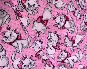 DISNEY Many Faces of Marie Aristocats New LAST 3/4 YARD / 27in Kitten Cat Kitty - Picture 1 of 2