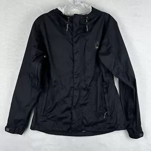 Sierra Designs Hurricane Hooded Women's Black Waterproof Rain Hiking Size M - Picture 1 of 13