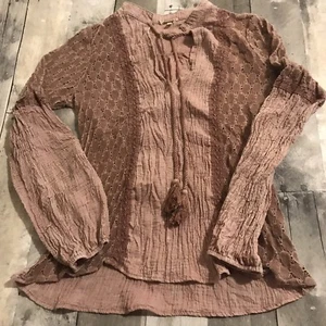 Gimmicks By Womens Buckle Stretch Blouse Size M Top - Picture 1 of 5