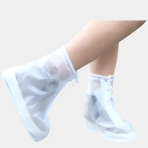 Rain Boot Waterproof Shoes Covers, Sand Control Non-Slip Shoe Cover Galoshes, PV - Picture 1 of 8