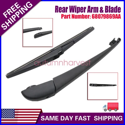 FOR JEEP GRAND CHEROKEE Dodge Durango 2011-2019 REAR WINDSHIELD WIPER ARM &BLADE - Image 1 of 4