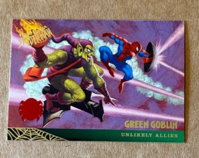 Upper Deck Fleer Ultra Spider-man 1995 2017 recompras Green Goblin/30 Foto 1 de 2