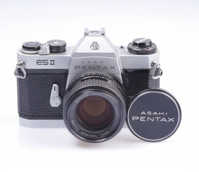 PENTAX ESII Silver + SMC TAKUMAR 50mm F.1,4 - Immagine 1 di 4