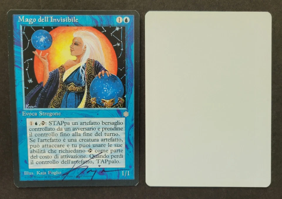 SIGNED Kaja Foglio Artist Proof _ Italian ICE AGE _ MAGUS OF THE UNSEEN _ 1/100! - Image 1 of 2