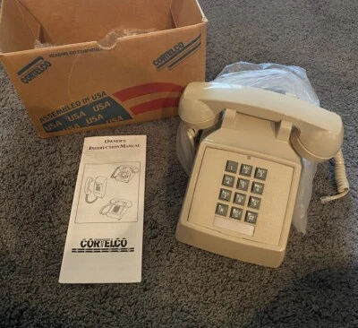 Cortelco 250044VBA20M Single Line Corded Phone - Ash PLEASE READ - Image 1 of 4
