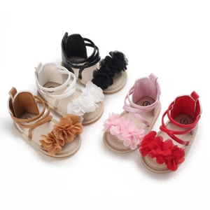 Summer Fashionable Baby Infant Shoes Slide Barefoot Kids Girls Strap Sandal Size - Picture 1 of 20