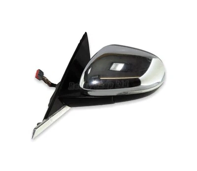 Jaguar XF X250 12-15 Lato Sinistro Potenza Pieghevole Specchietto Auto Dim Cromo - Immagine 1 di 4