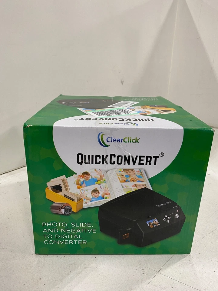 ClearClick 20 MP QuickConvert Photo, Slide, and 35mm Negatives to Digital W Xtra - Image 1 of 1
