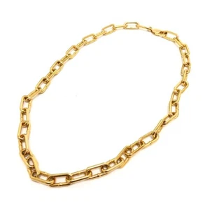 BOTTEGA VENETA Kette Halskette Accessoires Collier SV925 Gold Hardware - Bild 1 von 7