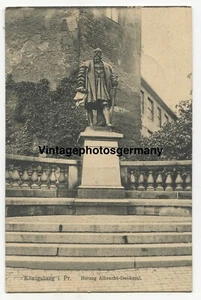 Z87 AK Polen Kaliningrad Königsberg Ostpreußen Denkmal Herzog Albrecht 1915 - Bild 1 von 2
