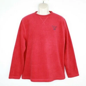 Suéter Pullover Rojo Polar Nautica Jeans Para Hombre Cuello Redondo Talla Grande  - Imagen 1 de 6