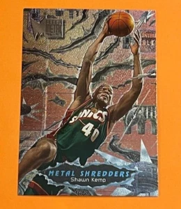 Shawn Kemp 1996-97 #242 Metal Shredders Seattle SuperSonics Basketball Karte - Bild 1 von 2