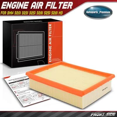 Engine Air Filter for BMW 320i 323i 323is 325i 325is 328i 328is 525i 528i M3 Z3 - Image 1 of 4