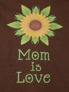 Mom Is Love T-Shirt Small, braun - Bild 1 von 4