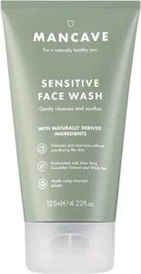 ManCave Sensitive Face Wash for Men, Suitable for Sensitive Skin, Natural 125ml - Picture 1 of 1