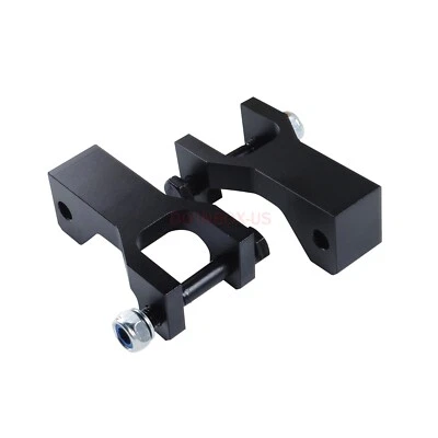 2 Front Lowering Kit Aluminum Black Kit For Yamaha Raptor 700 350 660 700R ATV - Image 1 of 4