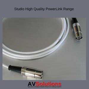 Cable de altavoz B&O BeoLab para Bang & Olufsen PowerLink Mk2 blanco SHQuality - 2 M - Imagen 1 de 24