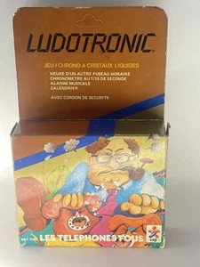 Ludotronic Rare LCD Jeu Chrono Les Téléphones Fous Neuf CEJI No Game And Watch - Foto 1 di 4