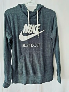 Nike Youth Pull-Over Hoodie Sweatshirt "Just Do It" Heather Gray Size L   #12190 - Picture 1 of 5