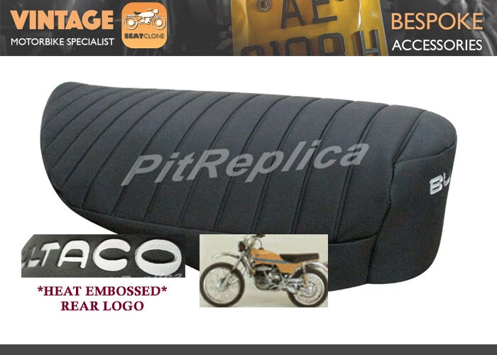 MODELO BULTACO #84 LOBITO 175 1971 1972 1973 *CUBIERTA DE ASIENTO EN RELIEVE TÉRMICO [ZCSC] Foto 1 de 4