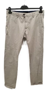 €90 SCOTCH&SODA sz 32? TROUSERS CHINO PANTS BUSINESS SLIM MOTT BEIGE JOB WORK - Picture 1 of 7