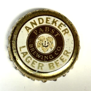 Andeker Plastic Lined Beer Crown Bottle Cap - Picture 1 of 4