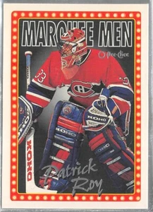 1995-96 Topps O-Pee-Chee Parallel #377 Patrick Roy MM SP - Imagen 1 de 2