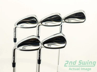 Ping G LE 3 Iron Set 7-PW SW Graphite Ladies Left Black Dot -1" - Image 1 of 4